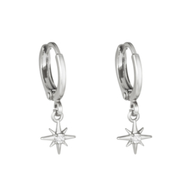 Oorbellen Lustrous - Zilver
